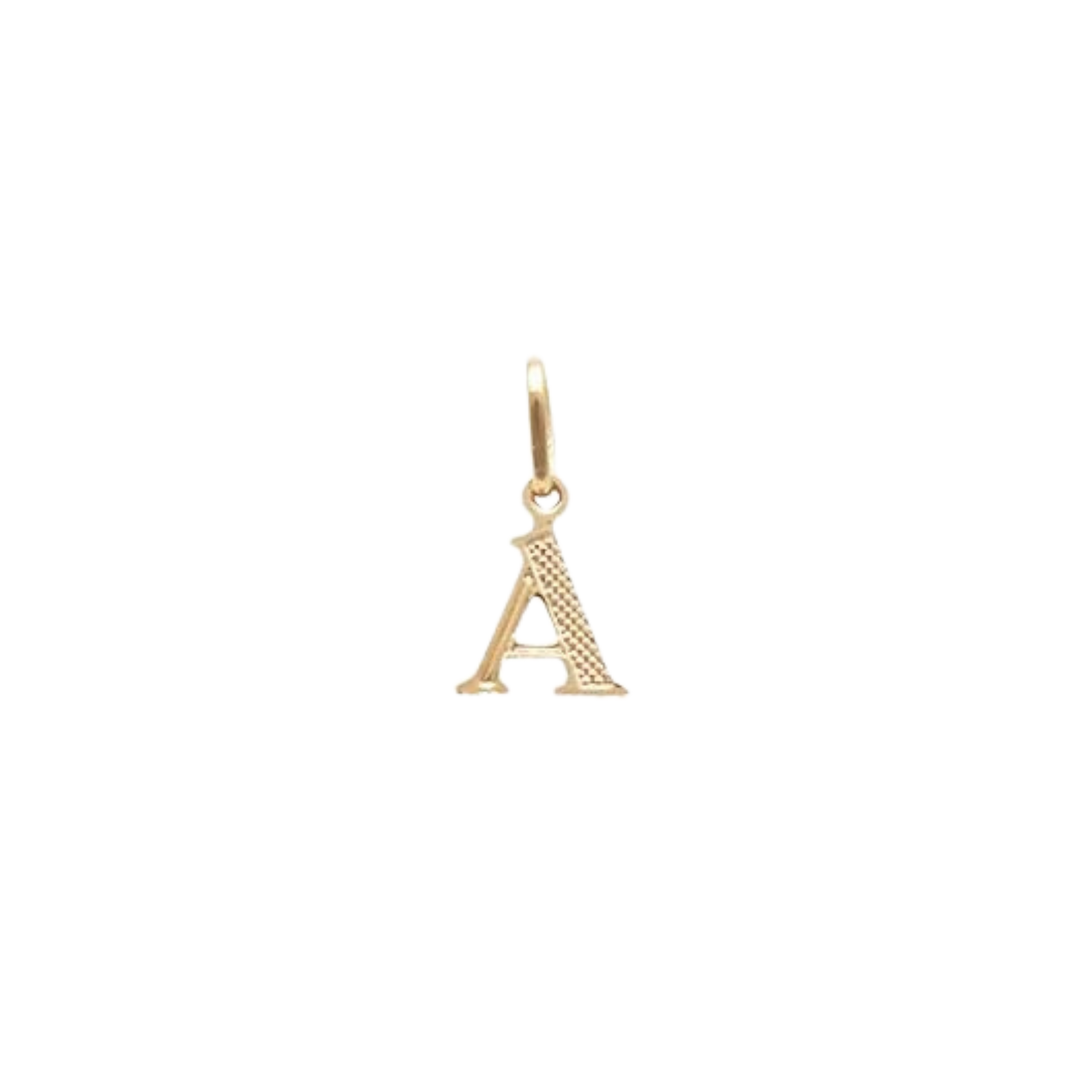 Letter Pendant Gold Plated