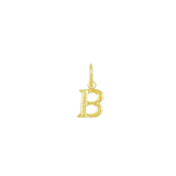 Letter Pendant Gold Plated
