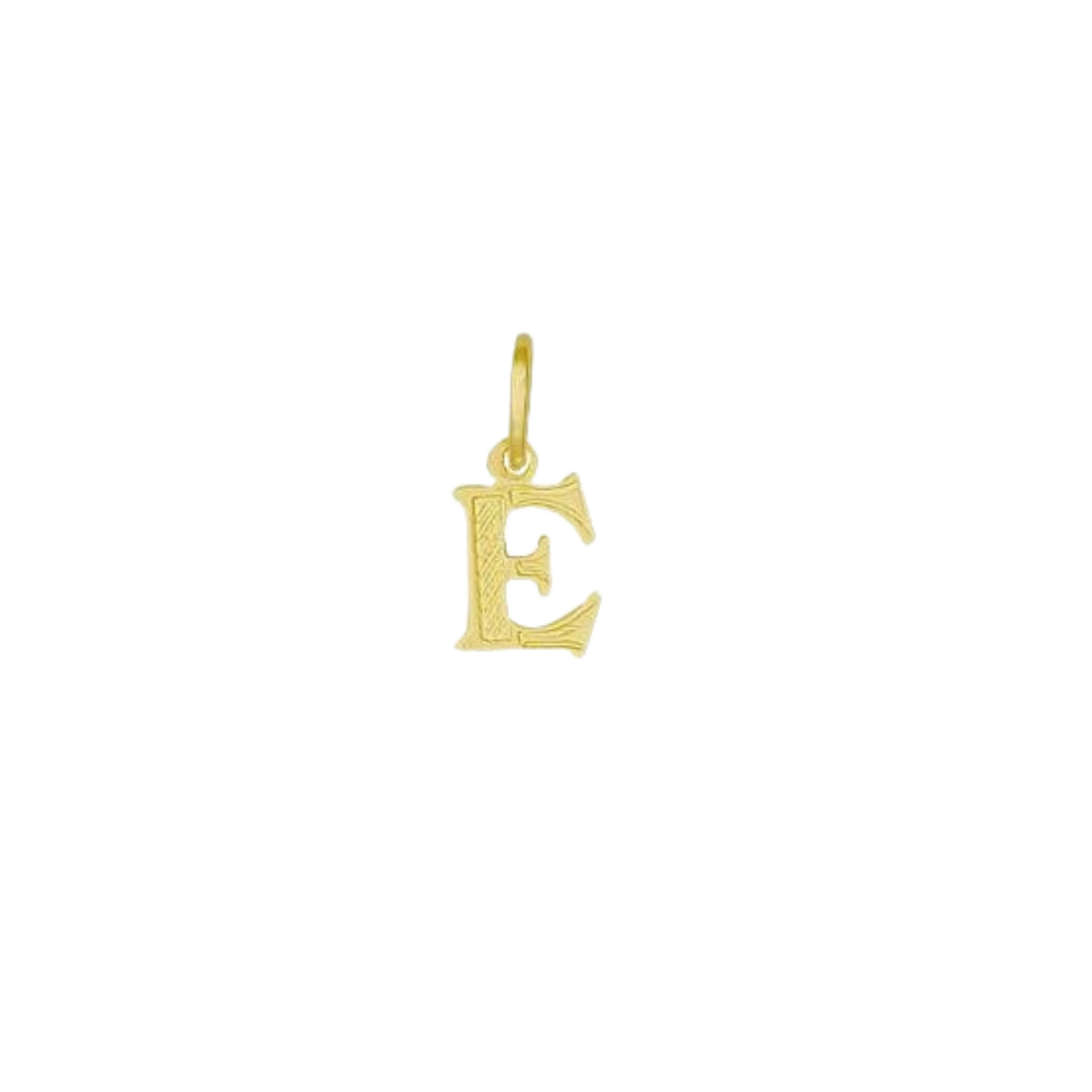 Letter Pendant Gold Plated