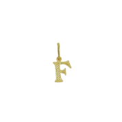 Letter Pendant Gold Plated