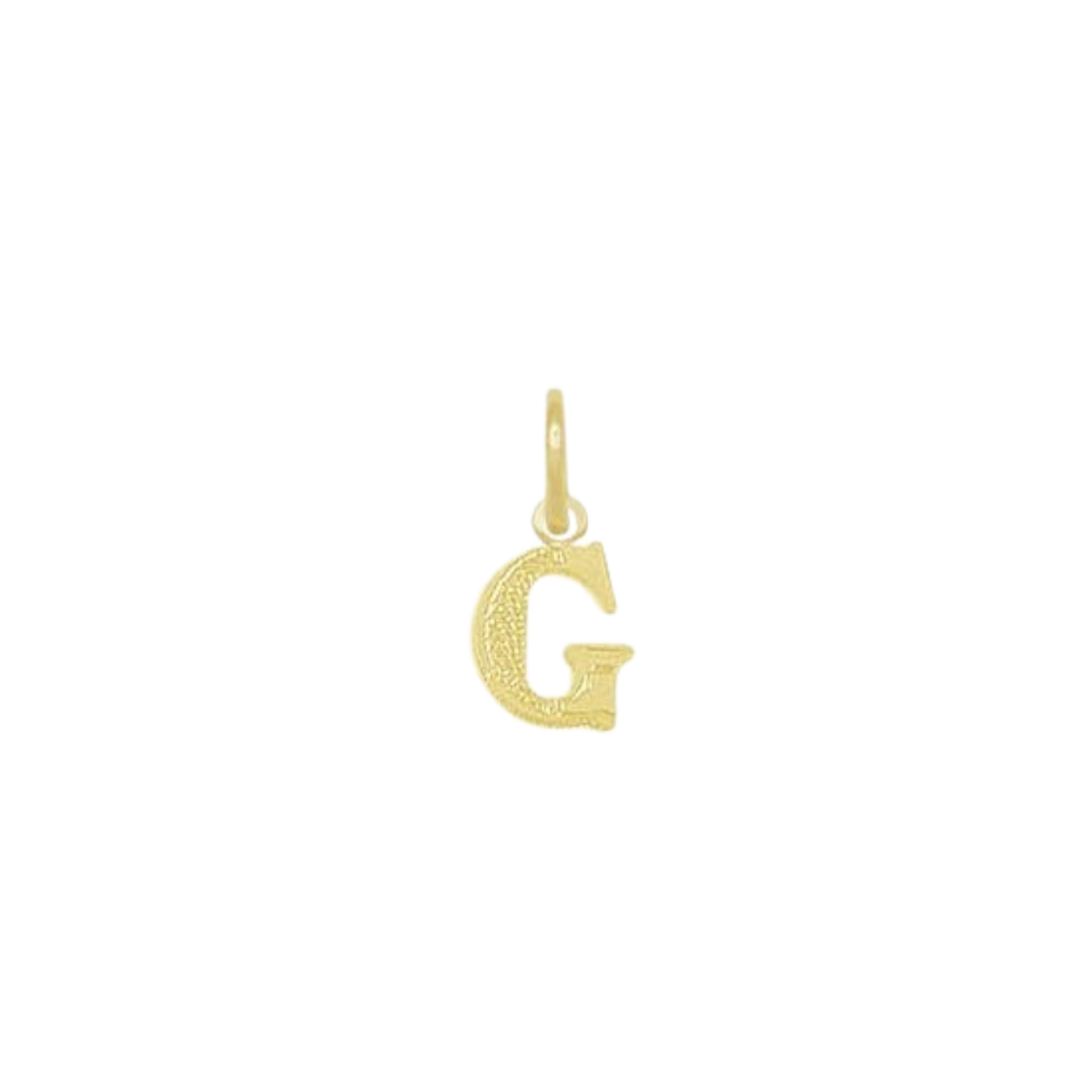 Letter Pendant Gold Plated