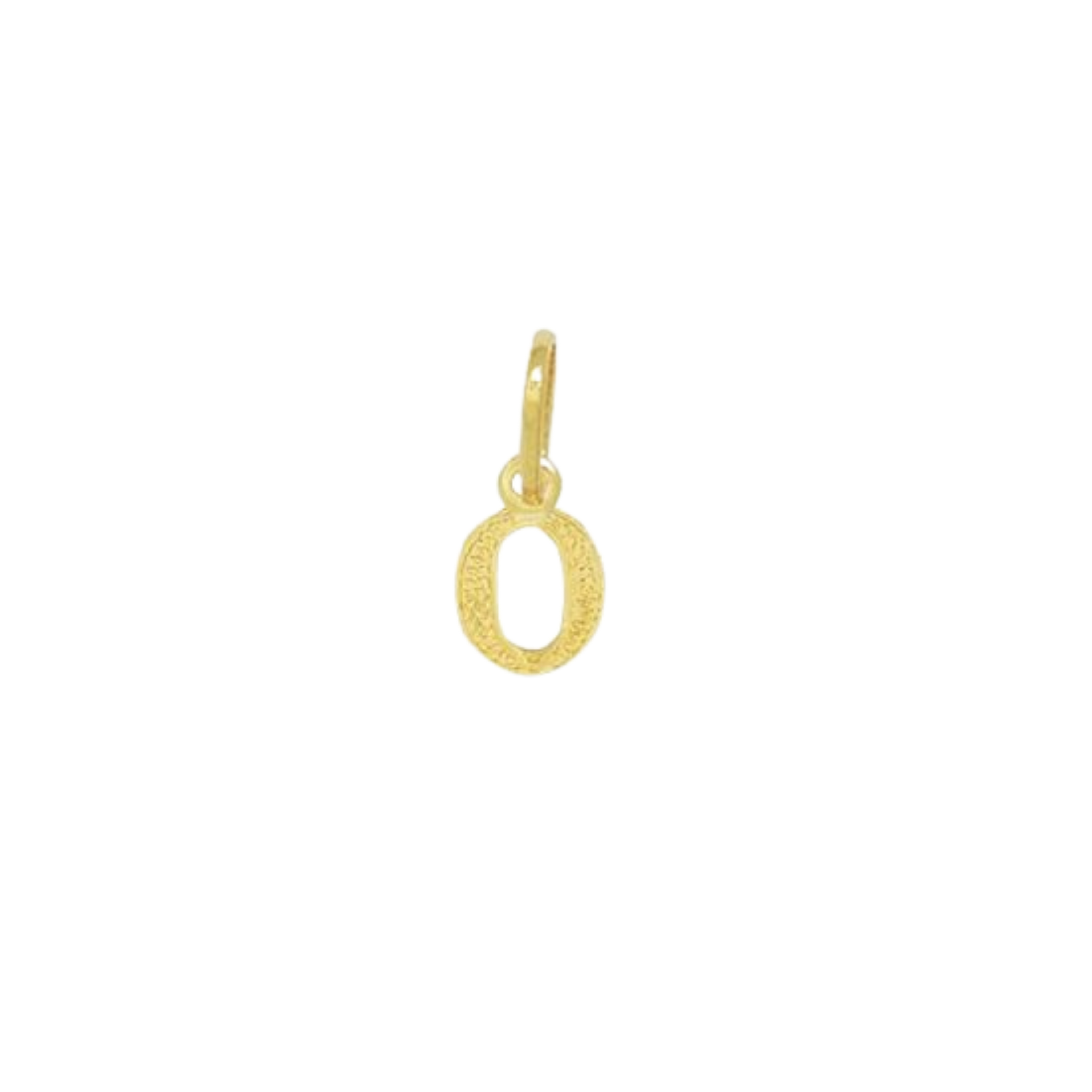 Letter Pendant Gold Plated