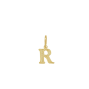 Letter Pendant Gold Plated