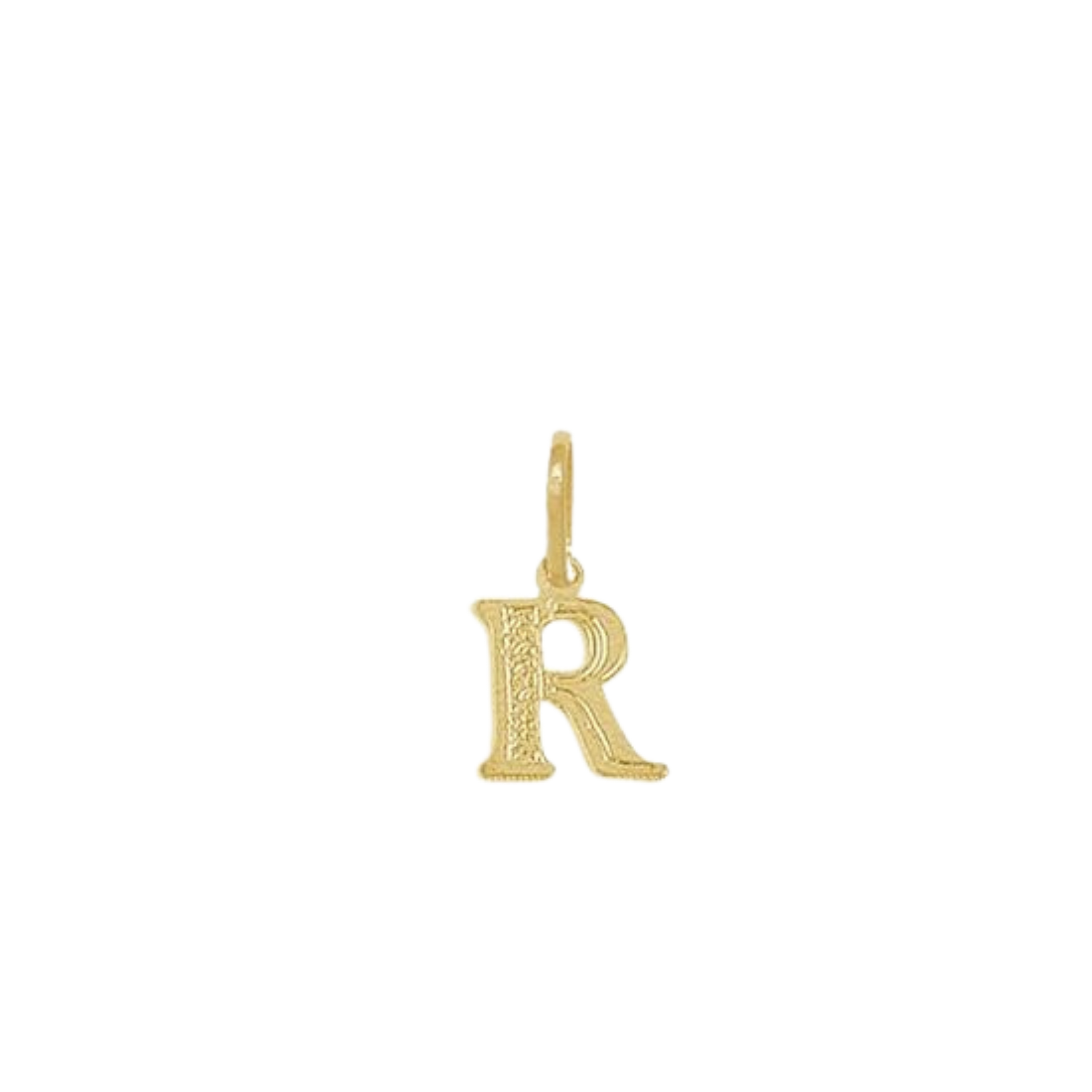 Letter Pendant Gold Plated