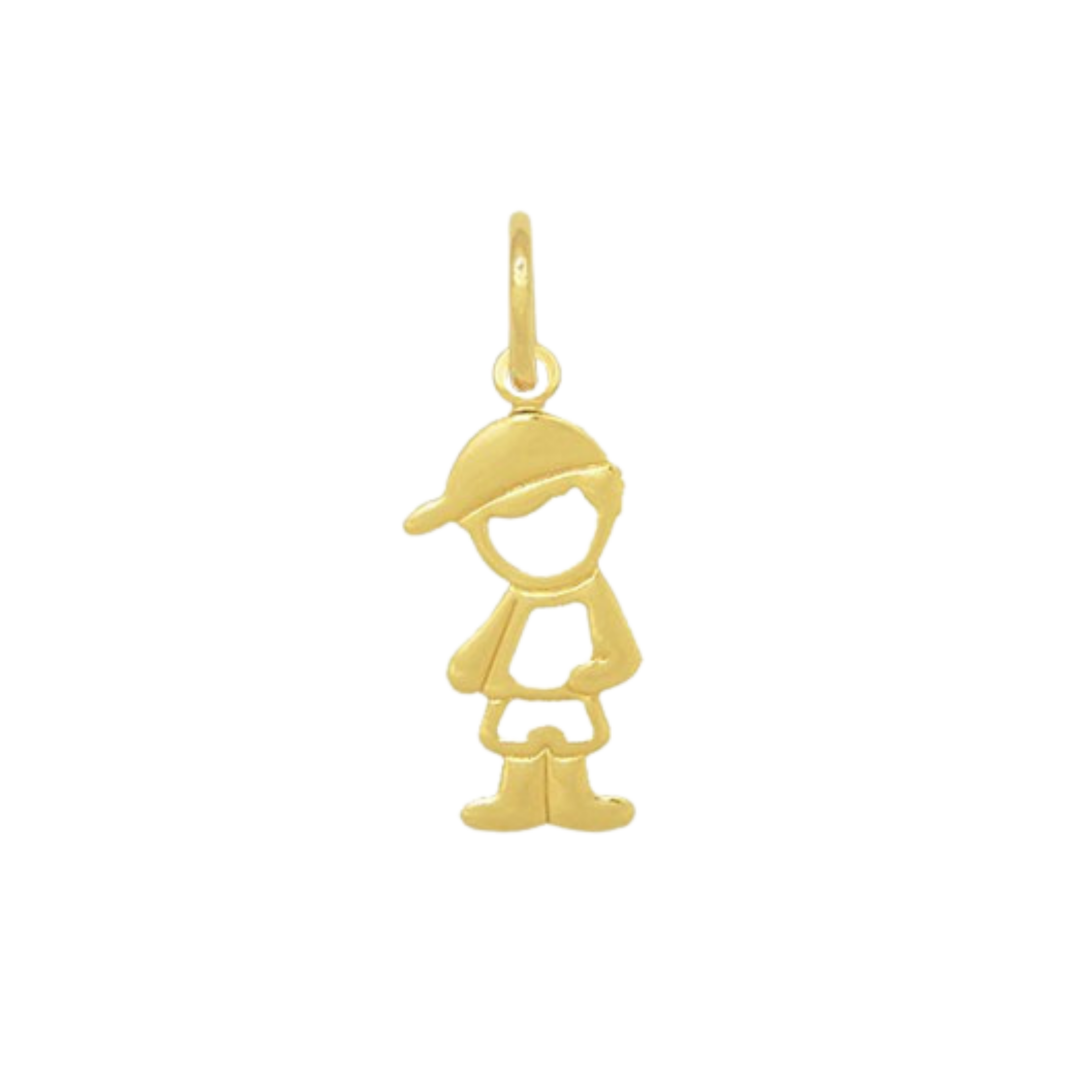 Boy/Girl Pendant in Gold Plated