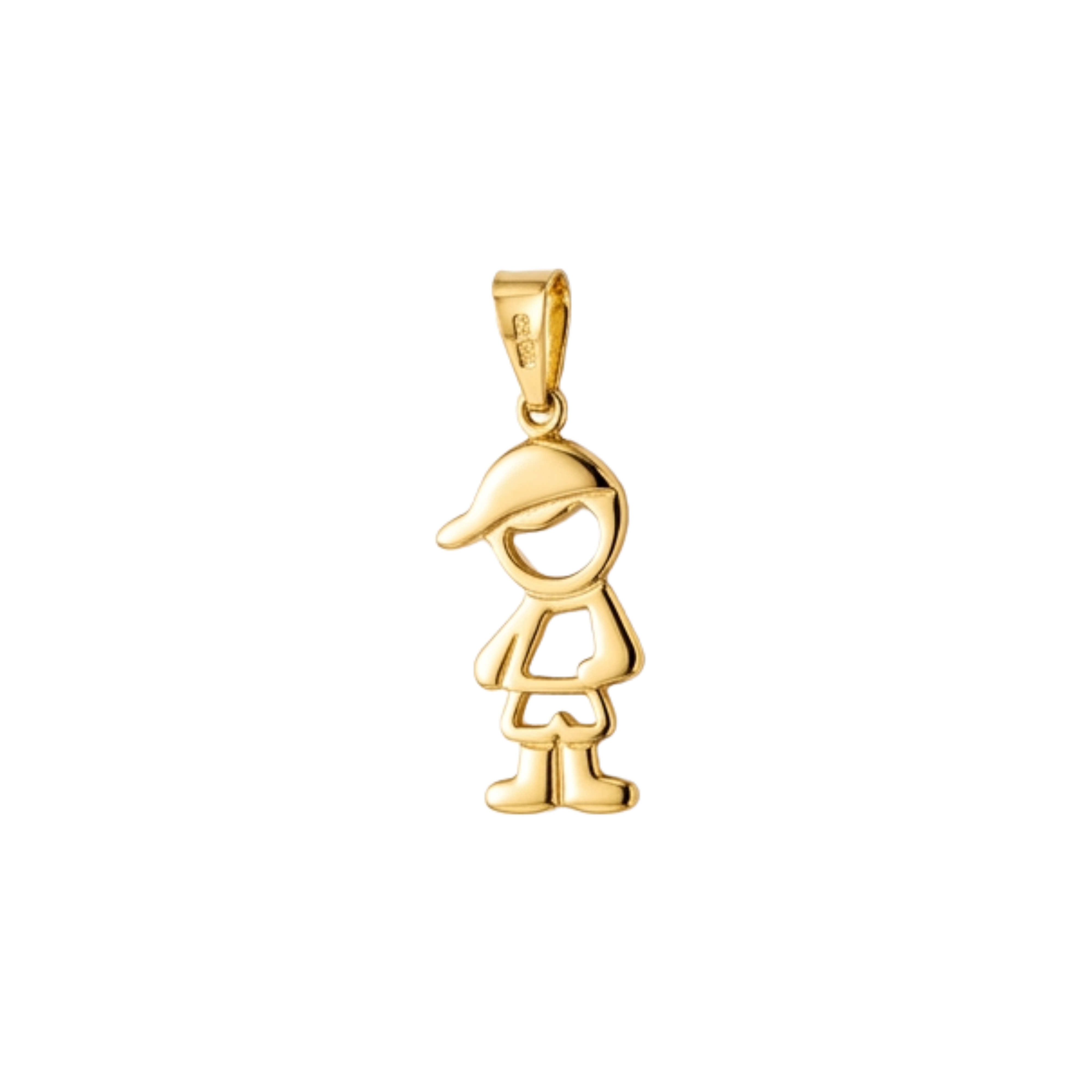 Pendentif Garçon/Fille Plaqué Or