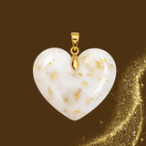 Pendente Adicional com Folha de Ouro
