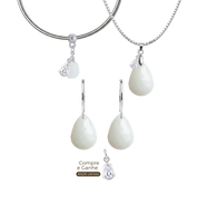 Gota Lapidada com Gota Zircônia