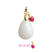 Diamant Tropfen mit Mamas Herz