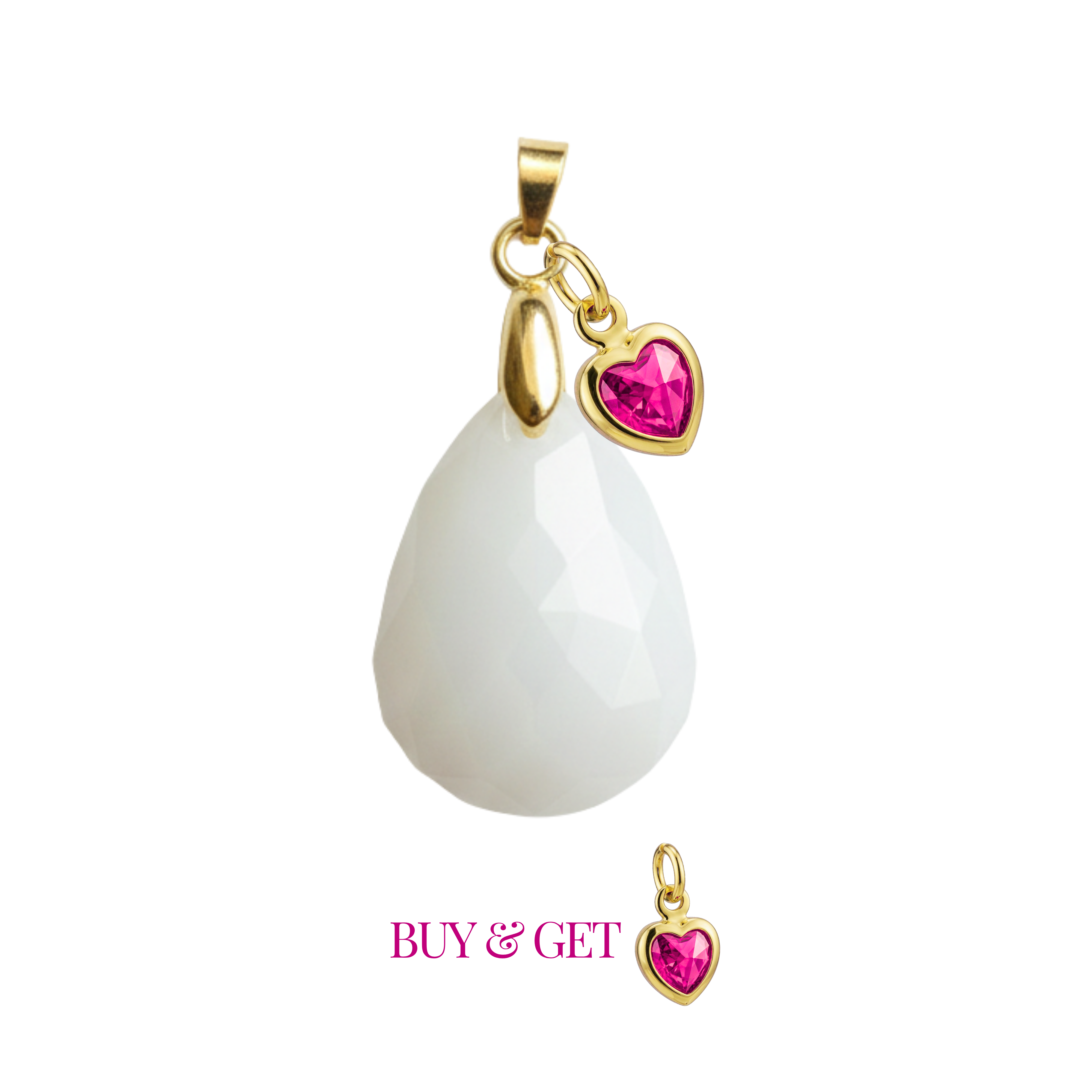 Diamant Tropfen mit Mamas Herz