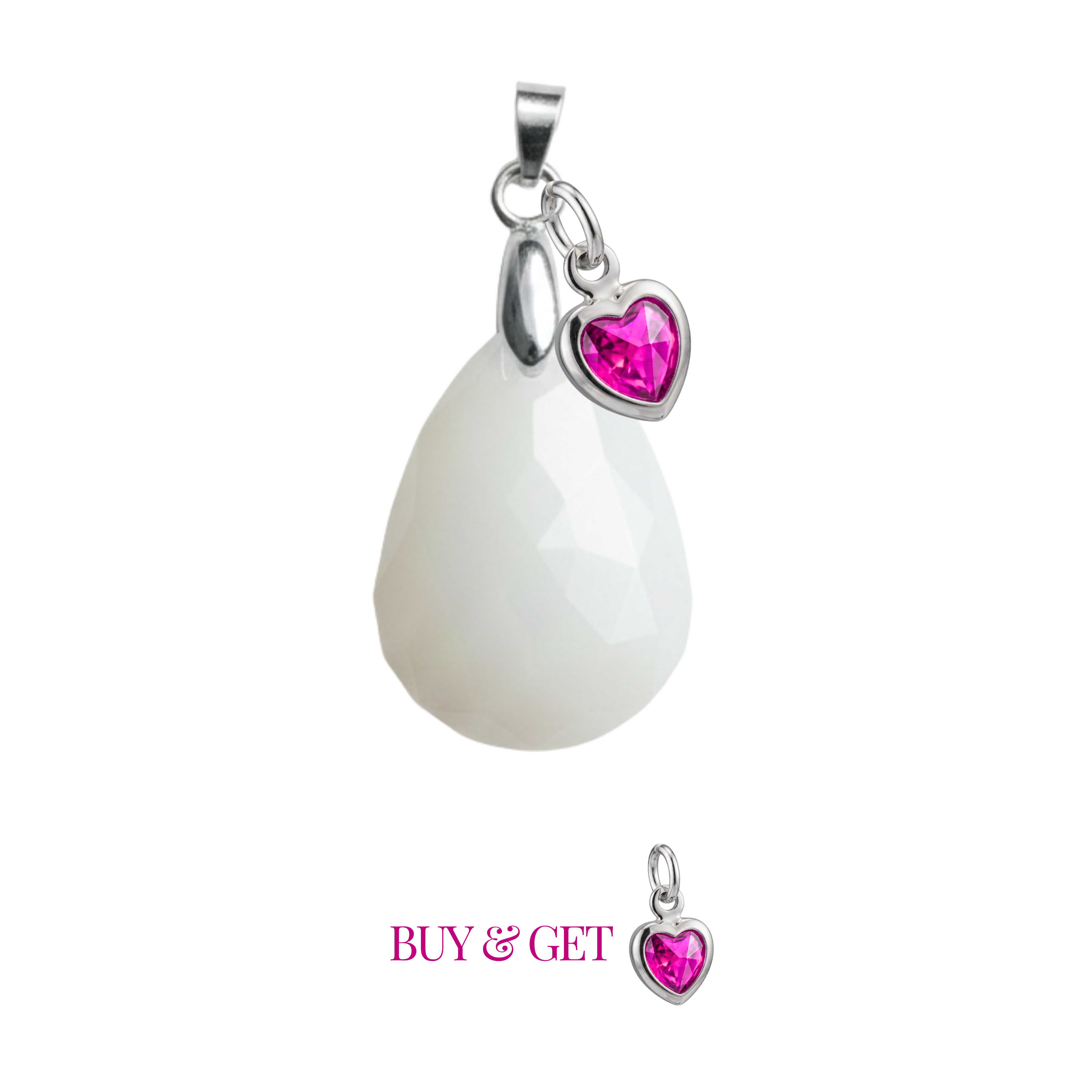 Diamant Tropfen mit Mamas Herz