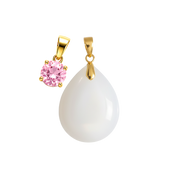 Mini Goutte Rondouillard Supplémentaire avec Pendentif du Mois de Naissance