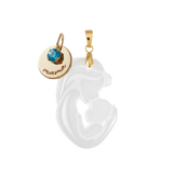 Mamãe e Bebê com Medalha Mama