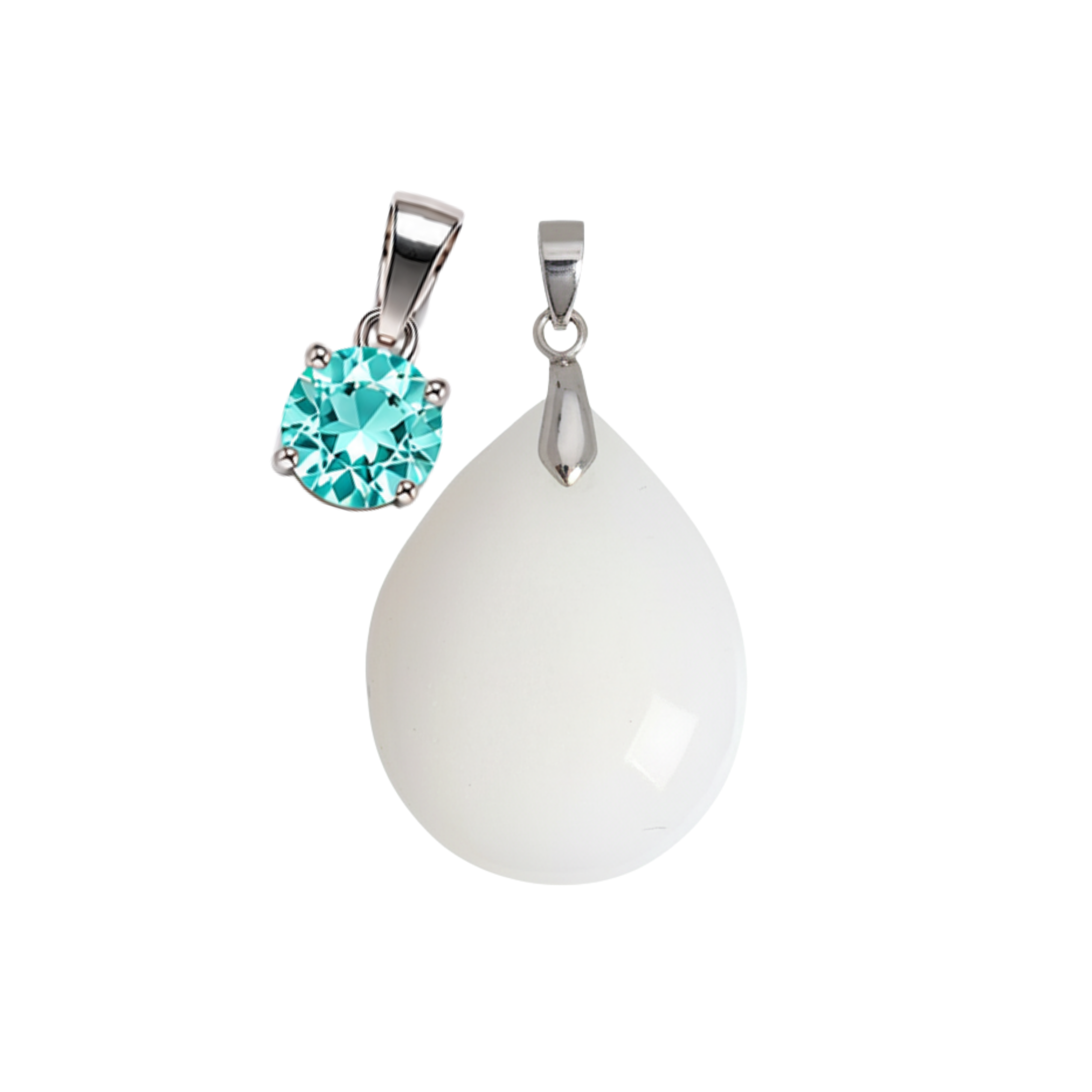 Mini Goutte Rondouillard Supplémentaire avec Pendentif du Mois de Naissance