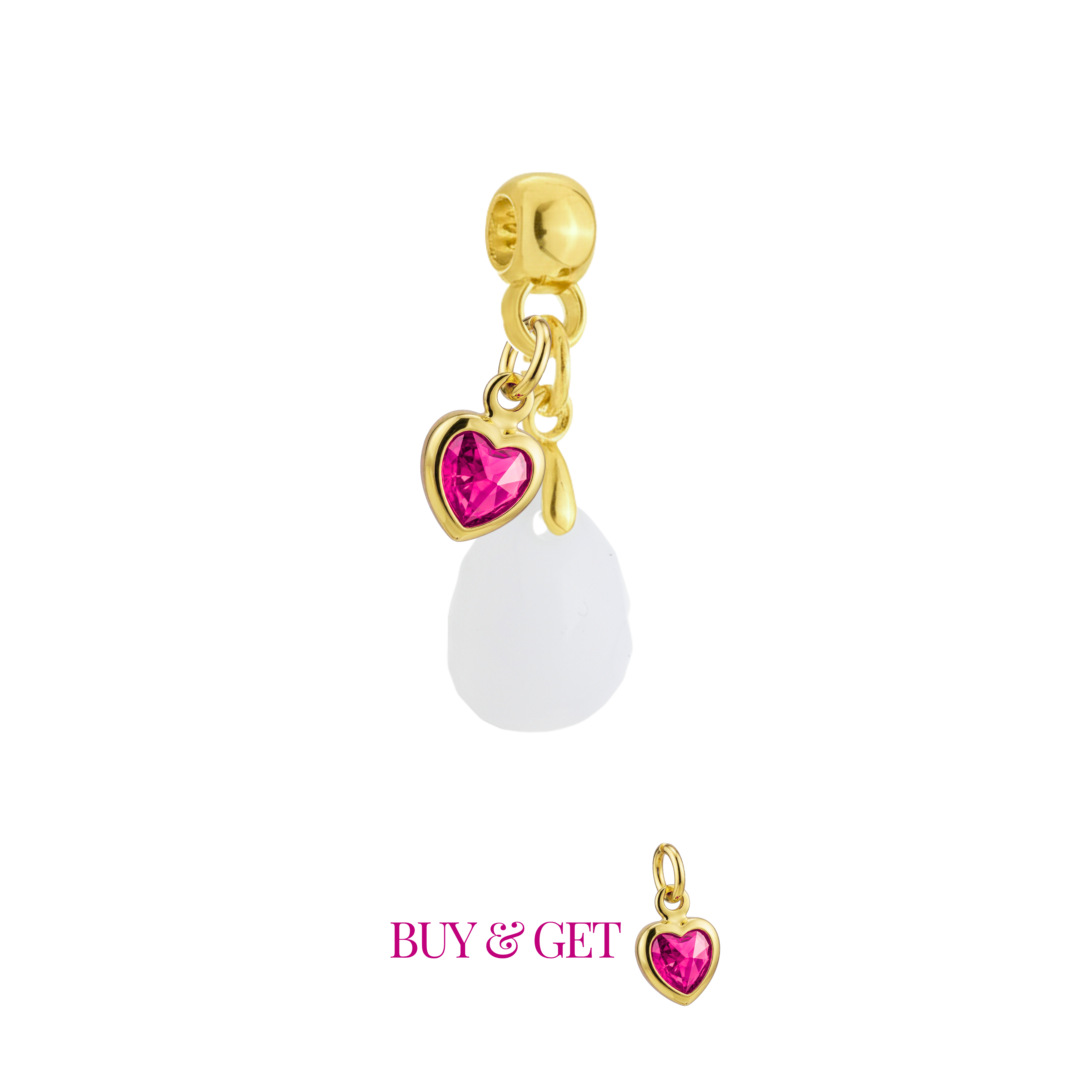  Mini Diamant Tropfen mit Mamas Herz