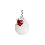 Mini Gota com Coração Rubi