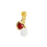 Mini Goutte avec Cœur Rubis