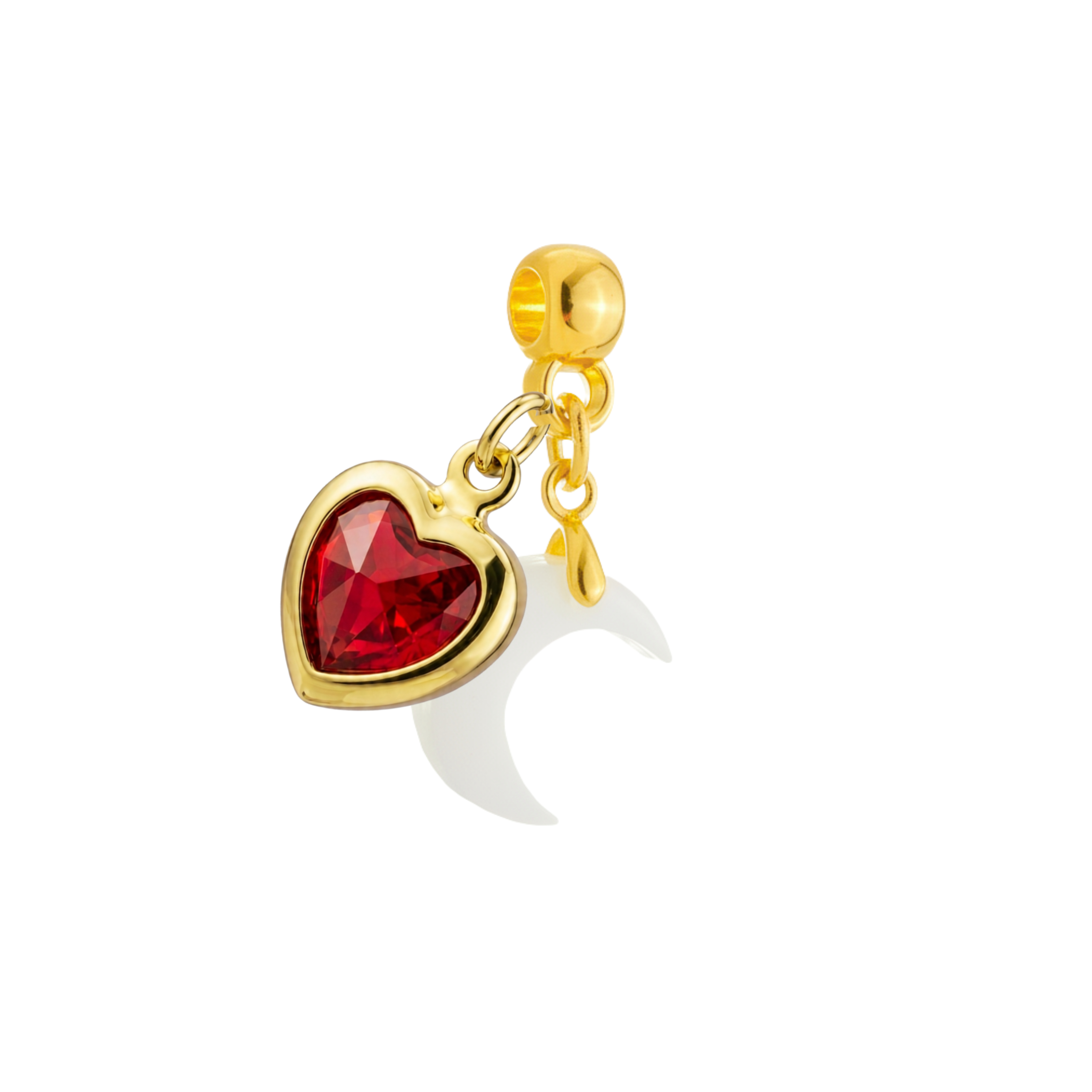 Mini Lua com Coração Rubi