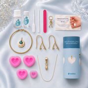 Diamant Tropfen mit Mama-Medaille
